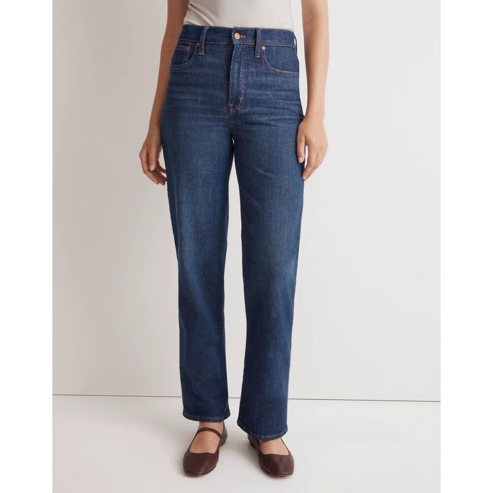 Madewell The Perfect Vintage Wide-Leg Jean in Chartwood Wash Size 27